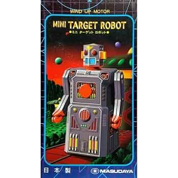 増田屋【電動リモコン ロボット リモコン欠】ブリキTIN TOY 箱はコピー omochaya_6972589080060